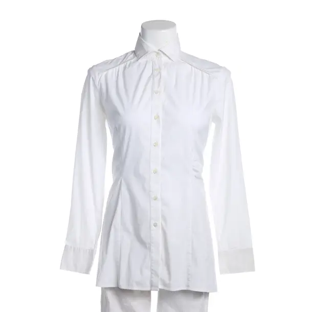 Tunic in White, Cotton, Brunello Cucinelli
