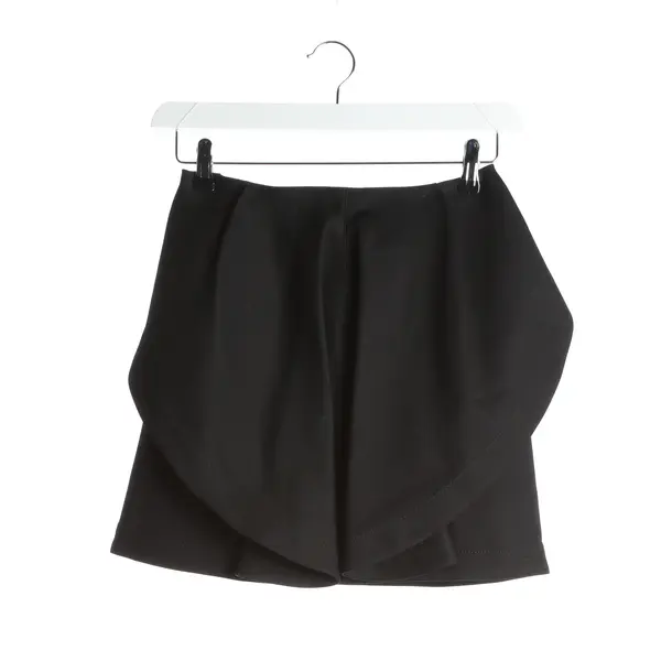 Rock, in Schwarz, Wolle, Balenciaga