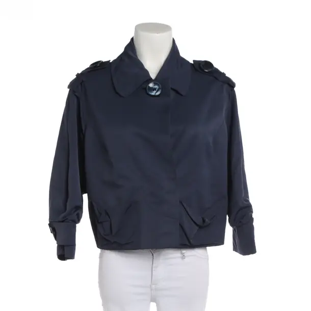 Mid-Season Jacket in Blue, Polyester, Louis Vuitton