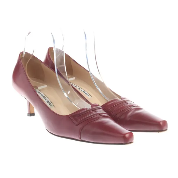 Pumps, in Red, Manolo Blahnik