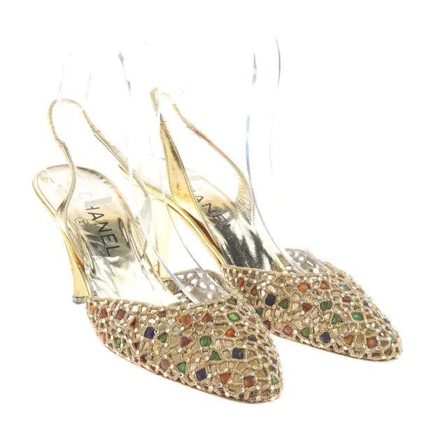 Slingbacks, in Multicolored, Chanel