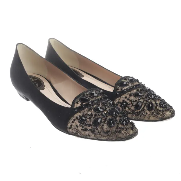 Ballerinas in Schwarz, , René Caovilla