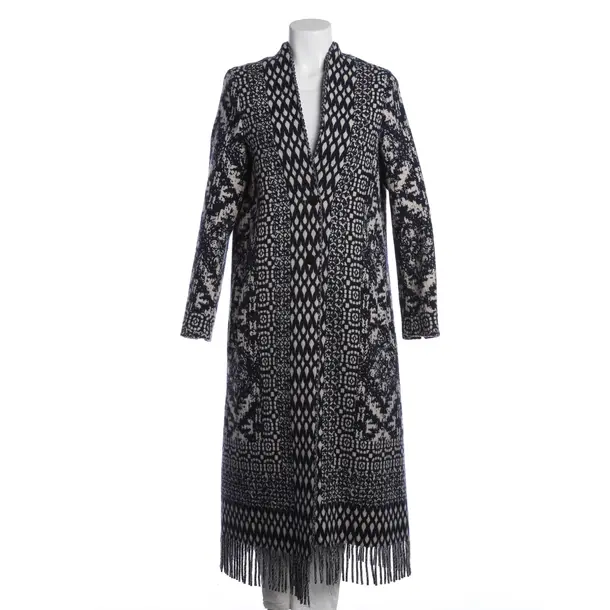 Mid-Season Coat, in Navy, Wool, Forte_Forte