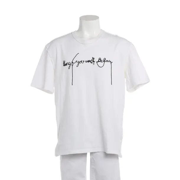 T-Shirt in Weiß, Baumwolle, Maison Martin Margiela