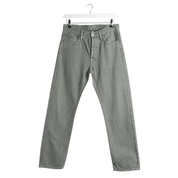 Straight Fit Jeans, in Gray, Cotton, Acne Studios