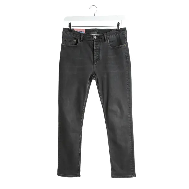Jeans straight fit, in Grigio, Cotone, Studi Acne