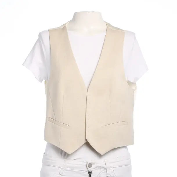 Vest in White, Viscose, Forte_Forte