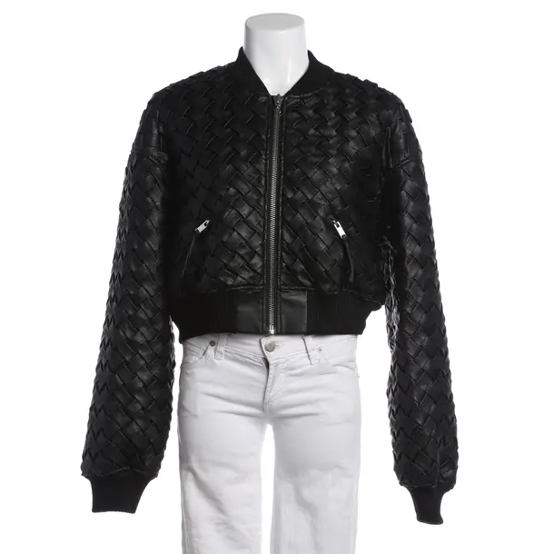 Mid-Season Jacket, in Black, Polyester, Rotate Birger Christensen