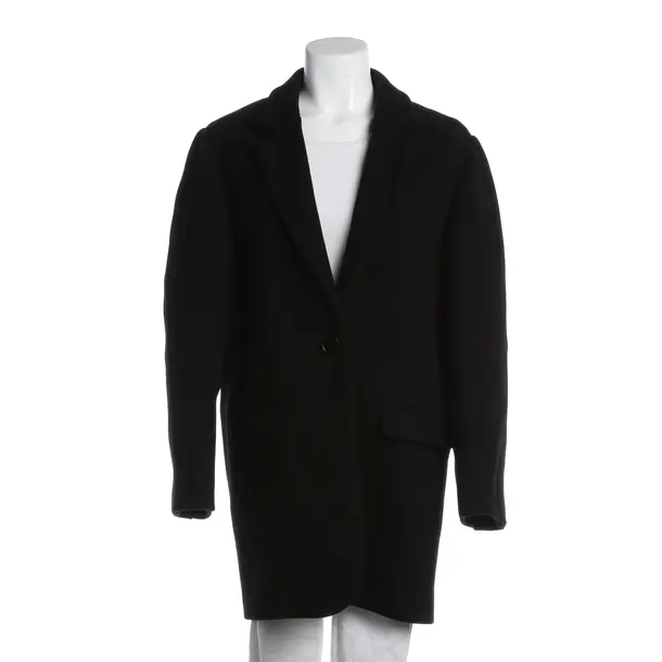 Cappotto invernale, in Nero, Lana, Isabel Marant