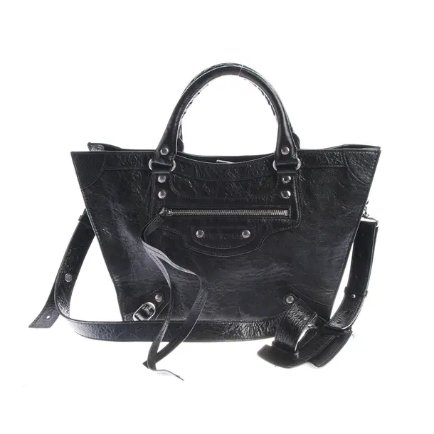 Handtasche, in Schwarz, Leder, Balenciaga