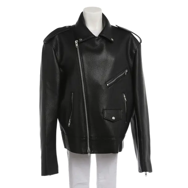 Giacca mezza stagione, in Nero, Poliuretano, Negozio Frankie