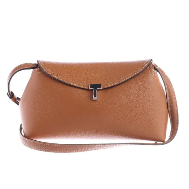 Borsa a cinture a tracolla, in Marrone chiaro, Pelle, Totême