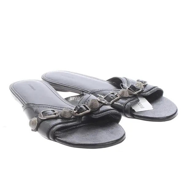 Sandalen in Schwarz, , Balenciaga