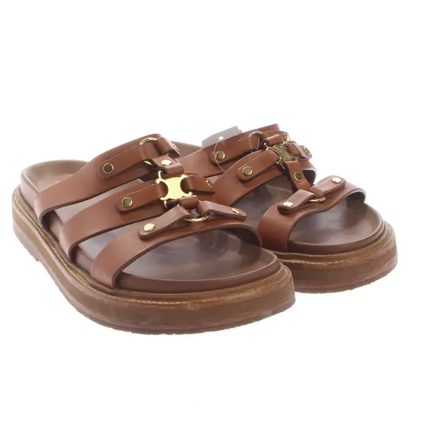 Sandals in Brown, , Céline