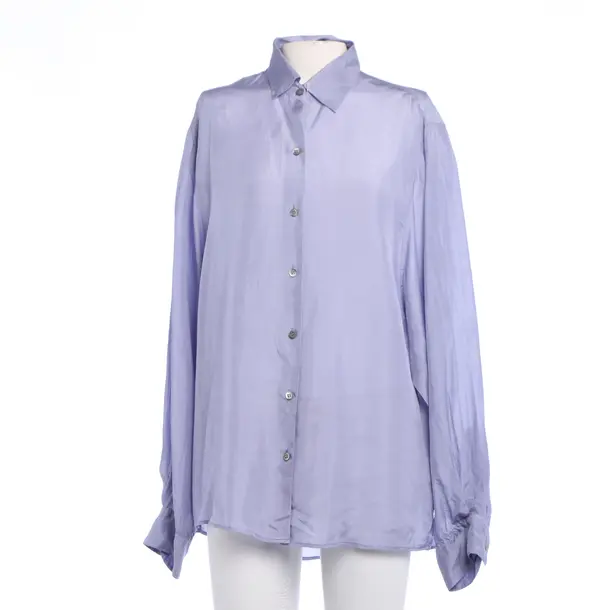Blouse in Purple, Silk, Dries van Noten