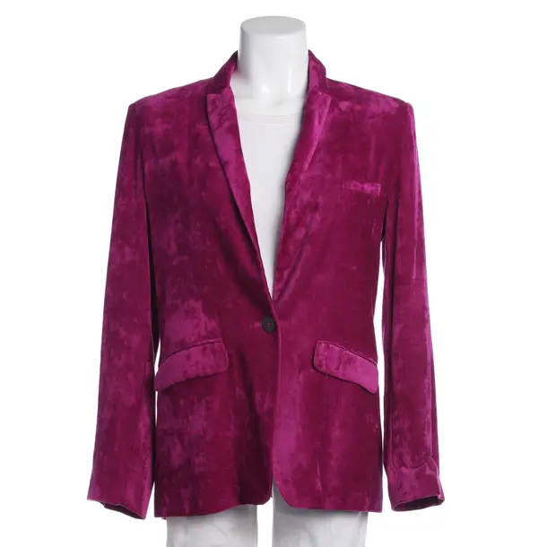 Blazer in Lila, Viskose, Forte_Forte