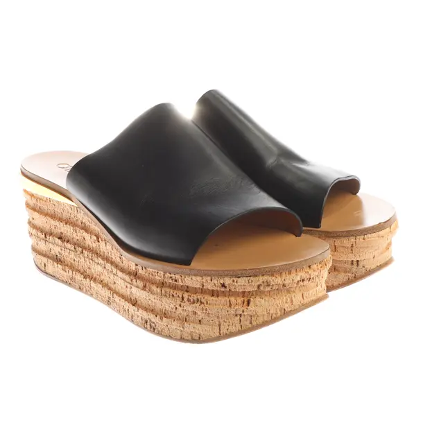 Wedges in Black, , Chloé