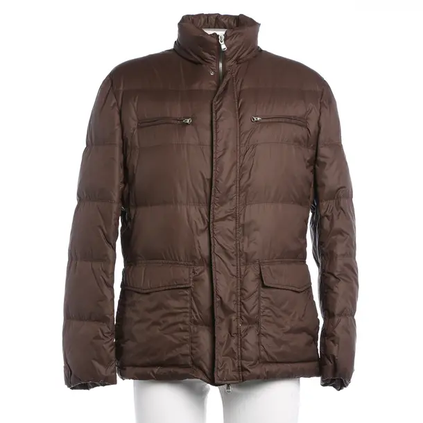Daunenjacke in Braun, Polyamid, Brunello Cucinelli