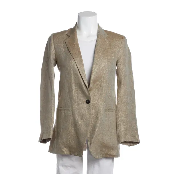 Blazer in Metallic, Leinen, Forte_Forte