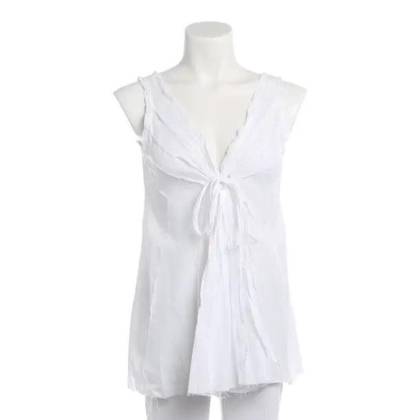 Top, in Weiß, Baumwolle, Dondup