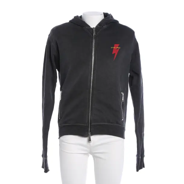 Sweatjacke, in Navy, Baumwolle, Dsquared