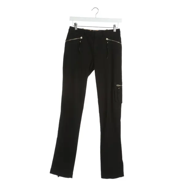 Pants, in Black, Cotton, Roberto Cavalli