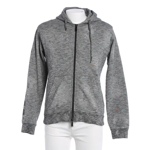 Sweatjacke, in Grau, Baumwolle, Dsquared