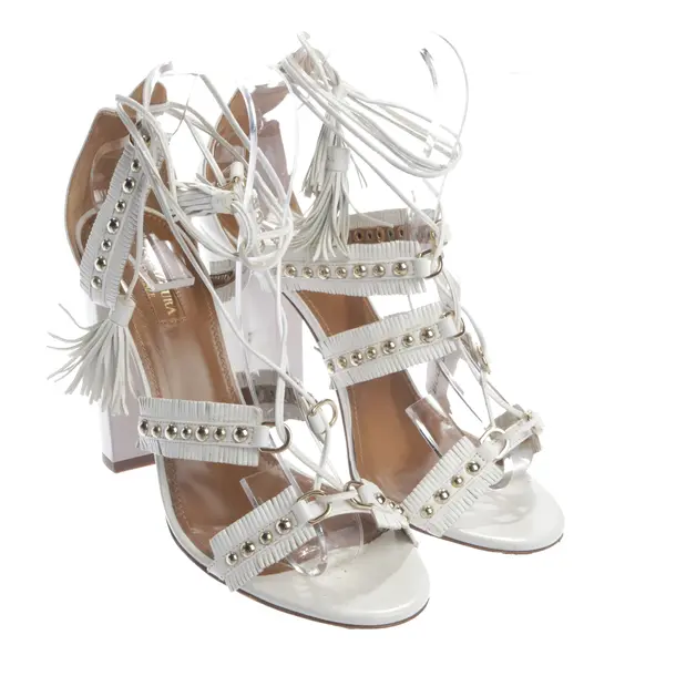 Sandaletten, in Weiß, Aquazzura