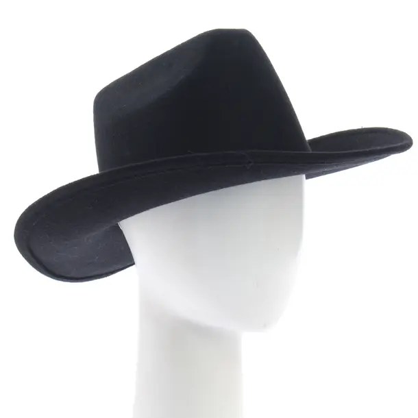 Hat, in Black, Wool, The Attico