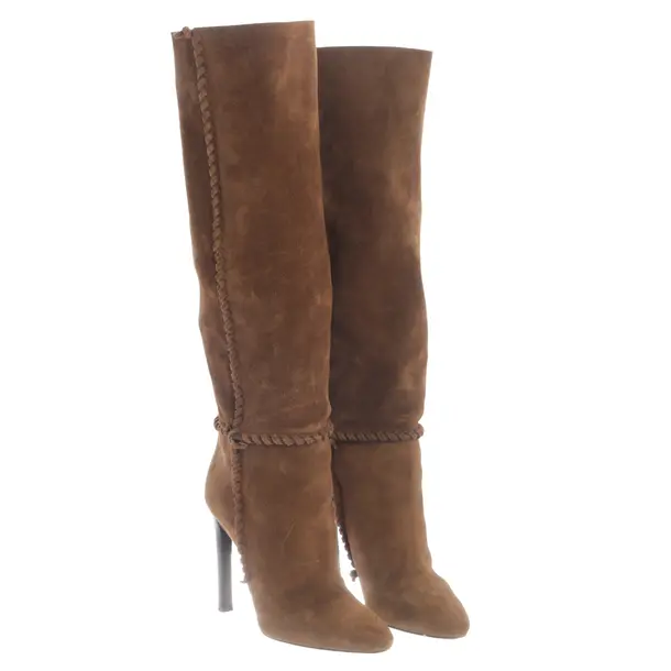 Stiefel, in Hellbraun, Saint Laurent