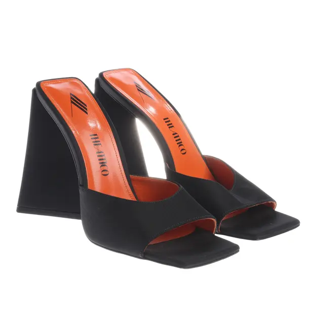 Heeled Sandals, in Black, The Attico