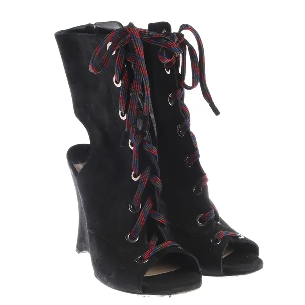 Heeled Sandals, in Black, Prada