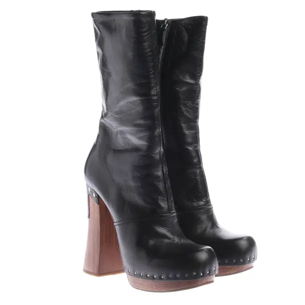 Stiefeletten, in Schwarz, Prada