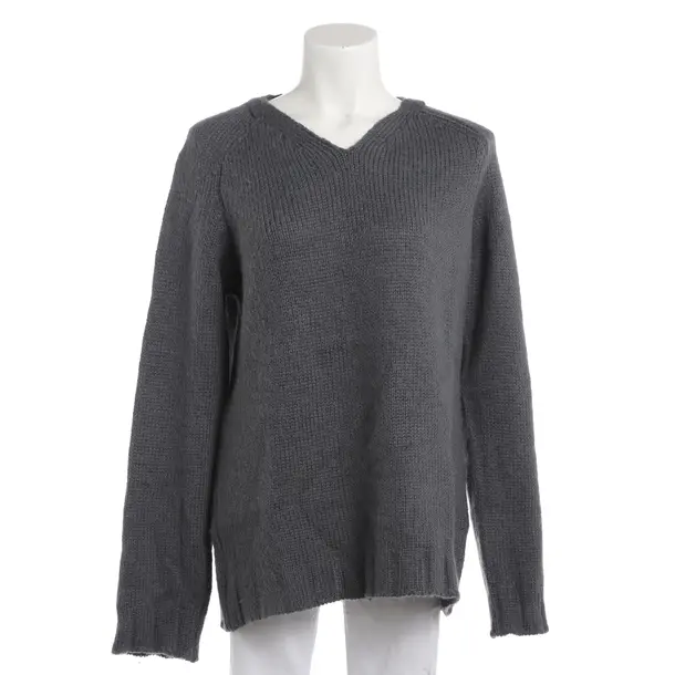 Pullover, in Grau, Baumwolle, Dries van Noten