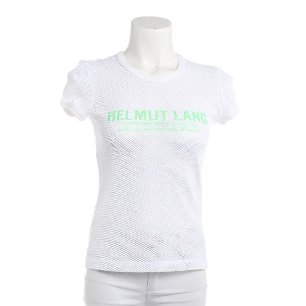 Shirt, in White, Polyester, Helmut Lang