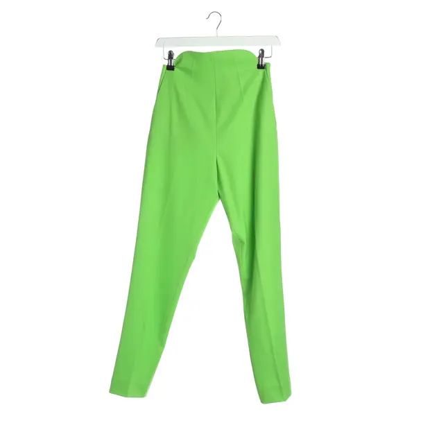 Pants, in Neon Green, Wool, The Attico