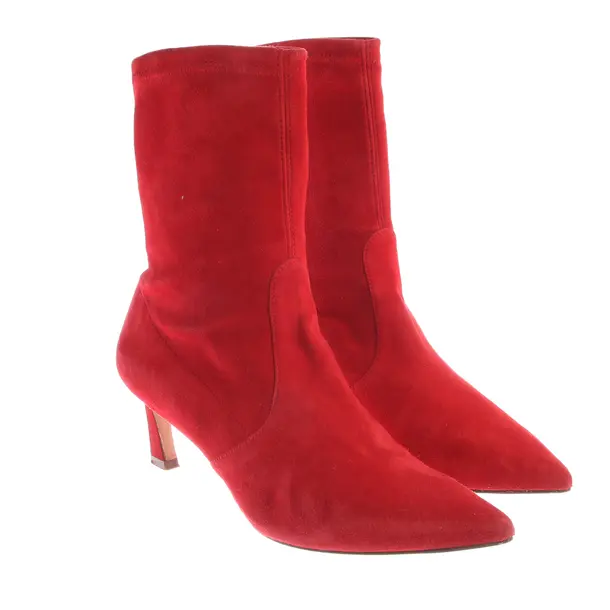 Stiefeletten, in Rot, Stuart Weitzman