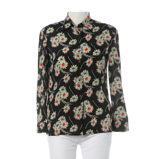 Bluse, in Mehrfarbig, Seide, Prada