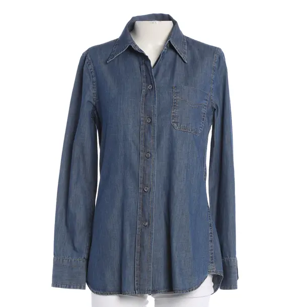 Jeanshemd, in Blau, Baumwolle, Prada