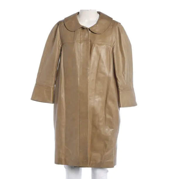 Ledermantel, in Hellbraun, Leder, Chloé
