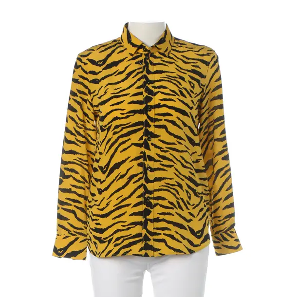 Bluse, in Gelb, Seide, Saint Laurent