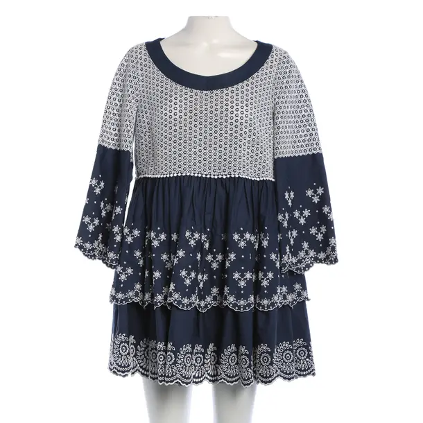 Dress, in Navy, Cotton, Philosophy di Lorenzo Serafini
