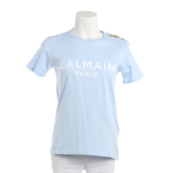 Camicia, in Blu, Cotone, Balmain