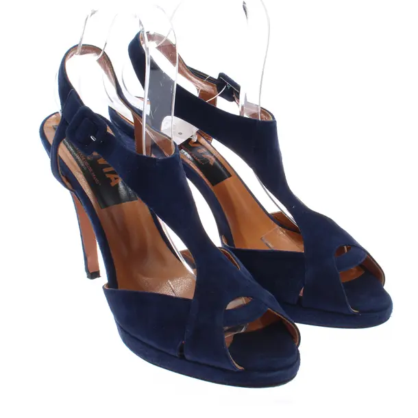 Heeled Sandals, in Blue, Golden Goose