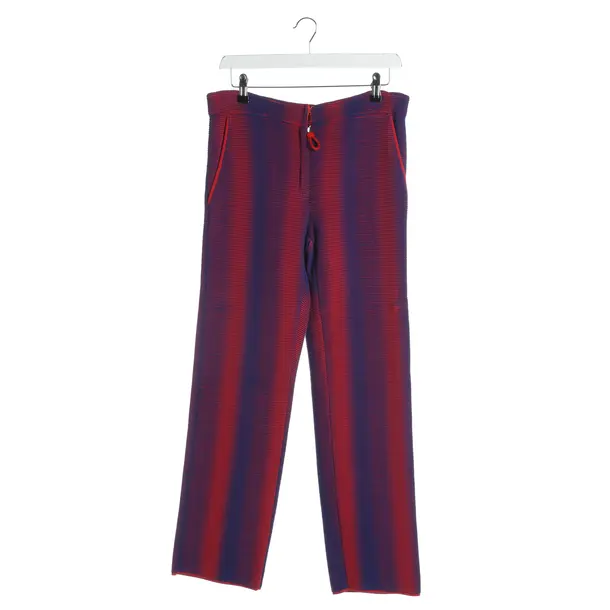 Pants, in Red, Viscose, Giorgio Armani