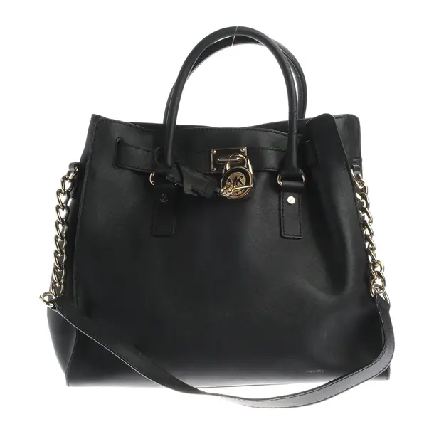 Handtasche, in Schwarz, Leder, Michael Kors