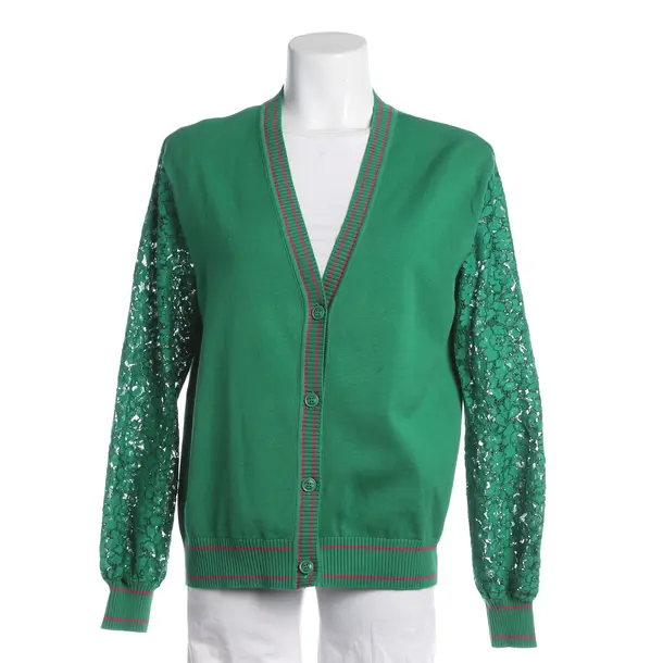 Strickjacke, in Grün, Baumwolle, Boutique Moschino