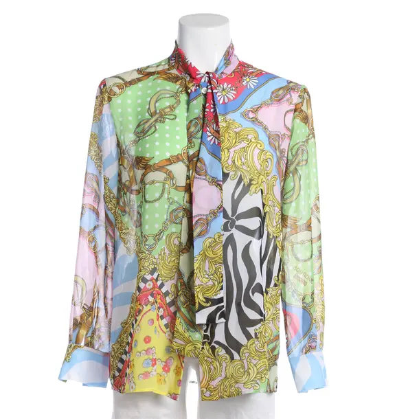Blouse, in Multicolored, Polyester, Boutique Moschino
