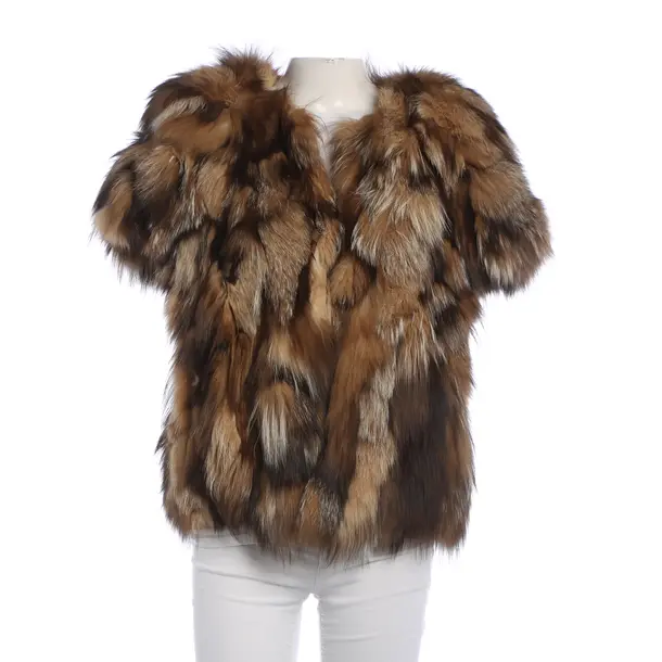 Felljacke, in Braun, Fell, Miu Miu