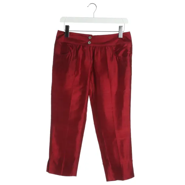 Pants, in Red, Silk, Dolce & Gabbana